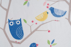 DRAPERIE CU REJANSA MENDOLA DOWL ALB-ALBASTRU C1 - Img 5