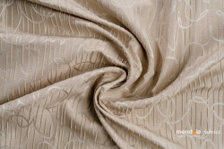 DRAPERIE CU REJANSA MENDOLA FLORETTE BEJ 09 - Img 1