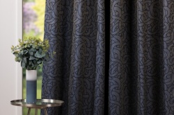 DRAPERIE CU REJANSA MENDOLA MOZAIC ALBASTRU V8 - Img 1
