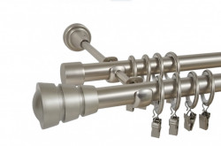 Galerie dubla CORSO 19/19 mm crom mat