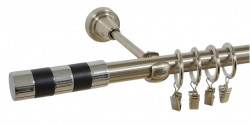 Galerie simpla CILINDRU NEGRU /19 - inox