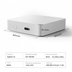 Hub Gateway Smart Home Multi Mode Zigbee 3.0 Bluetooth BLE Mesh Tuya - Img 2