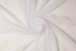 Detaliu material perdea Lopez alb T01 semi-transparentă