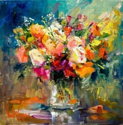 PICTURA IN ULEI Belu Tatiana - FLORAL - BT-26