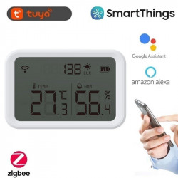Senzor temperatura, umiditate si luminozitate, conectivitate Zigbee - Img 1