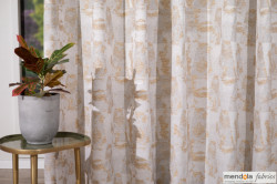 DRAPERIE CU REJANSA MENDOLA BELLUNO GALBEN T01 - Img 1