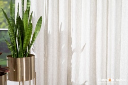 DRAPERIE CU REJANSA MENDOLA TROPEZ BEJ T01 - Img 1