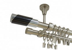 Galerie dubla paris prindere tavan 19 mm inox - Img 1