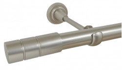Galerie fara inele CYLINDRU/25 - crom mat - Img 1
