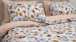 Lenjerie de pat bumbac 100% Petal Simphony detaliu material