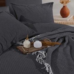 Lenjerie de pat Clasy EVEYA V2 Premium cu pătură decorativă