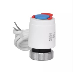 Pachet Automatizare incalzire in pardoseala wireless, Hub 8 zone, 4 termostate, 8 actuatoare,Gateway Zigbee Negru - Img 4