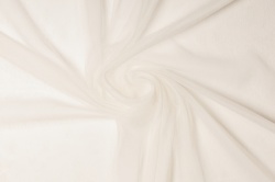 Detaliu material perdea Lopez crem R1700 semi-transparentă