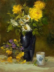 PICTURA IN ULEI Belu Tatiana - FLORAL - BT-4