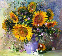 PICTURA IN ULEI Belu Tatiana - FLORAL - BT-55