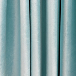 SET DRAPERIE CATIFEA VELVET CU REJANSA DE 8 CM ALBASTRU DESCHIS - Img 3