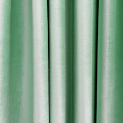 SET DRAPERIE CATIFEA VELVET CU REJANSA DE 8 CM VERDE MENTA - Img 3