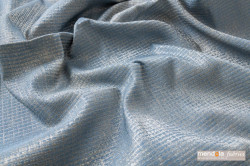 DRAPERIE CU REJANSA MENDOLA AZURE ALBASTRU-AURIU V7 - Img 3
