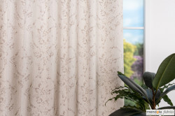 DRAPERIE CU REJANSA MENDOLA LIBRA BEJ V1 - Img 1