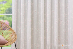 DRAPERIE CU REJANSA MENDOLA SAKURA BEJ T06 - Img 1