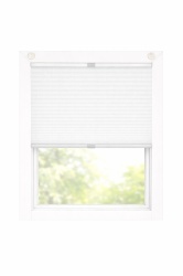 Jaluzea plisată semitransparentă ORVI1301 – Culoare alb - Img 2