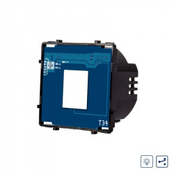 Modul intrerupator simplu cu variator cap scara / cap cruce cu touch - Img 1