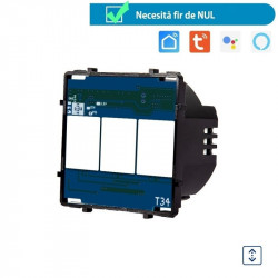Modul intrerupator tactil draperie perdele jaluzele WiFi - Img 1