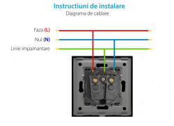 Modul priza simpla cu capac de protectie - Img 5