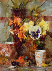 PICTURA IN ULEI Belu Tatiana - FLORAL - BT-24