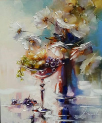 PICTURA IN ULEI Belu Tatiana - FLORAL - BT-3