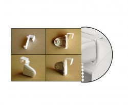 Roletă textilă Urban 4012 cu model abstract colorat - Img 2