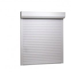 RULOU EXTERIOR ALUMINIU ALB ACTIONARE CU ARC PRETENSIONAT - Img 1
