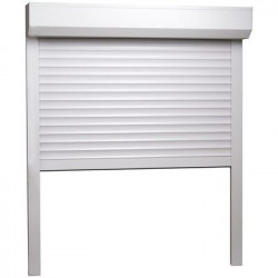 Rulou exterior aluminiu alb cu acționare manuală pentru ferestre - Img 2