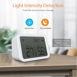 Senzor temperatura, umiditate si luminozitate, conectivitate Zigbee - Img 3