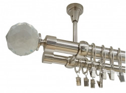 Galerie dubla tavan KULA CRYSTAL - 25/19 - INOX