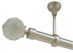 Galerie fara inele tavan KULA CRYSTAL /25 - CROM MAT - Img 1