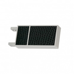 Galerie tripla Square line Boss Negru crom mat - Img 7