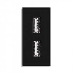 Modul 1/2 priză USB dublu 2.4A - Img 1