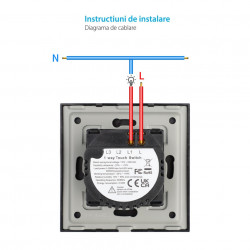 Modul intrerupator simplu cu revenire mecanic - Img 5