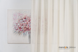 PERDEA CU REJANSA MENDOLA ECCO CREM R1700 - Img 1