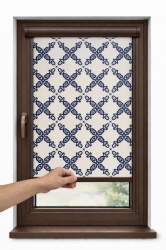 Roletă Premium cu arc, fără lanț – Material textil ROYAL 5000, montaj pe baghetă