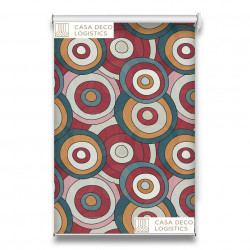 Roletă textilă Urban 4015 cu model geometric retro