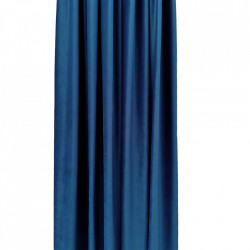SET DRAPERIE CATIFEA VELVET CU REJANSA DE 8 CM BLEUMARIN - Img 3
