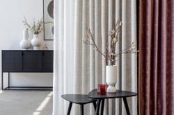 DRAPERIE CU REJANSA MENDOLA SAKURA BEJ T06 - Img 3
