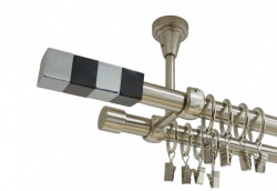 Galerie dubla magnum prindere tavan 19 mm inox - Img 1