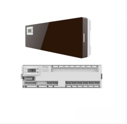 Pachet Automatizare incalzire in pardoseala wireless, Hub 8 zone, 4 termostate, 8 actuatoare,Gateway Zigbee Alb - Img 2
