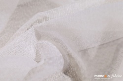 PERDEA CU REJANSA MENDOLA BLANCHE ALB T01 - Img 3