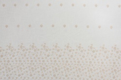detaliu broderie florală perdea Splash Bej 1908