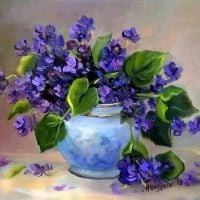 PICTURA IN ULEI Belu Tatiana - FLORAL - BT-32