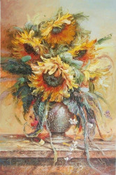 PICTURA IN ULEI Belu Tatiana - FLORAL - BT-42